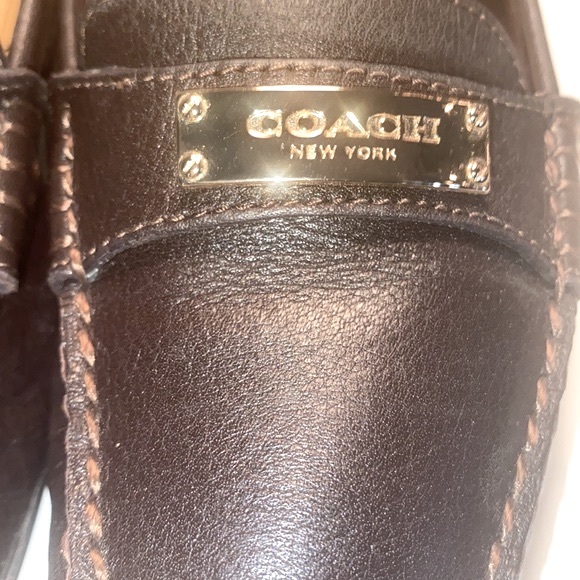 Coach | Fredrica | chestnut leather loafer | size 7 - Picture 3 of 13